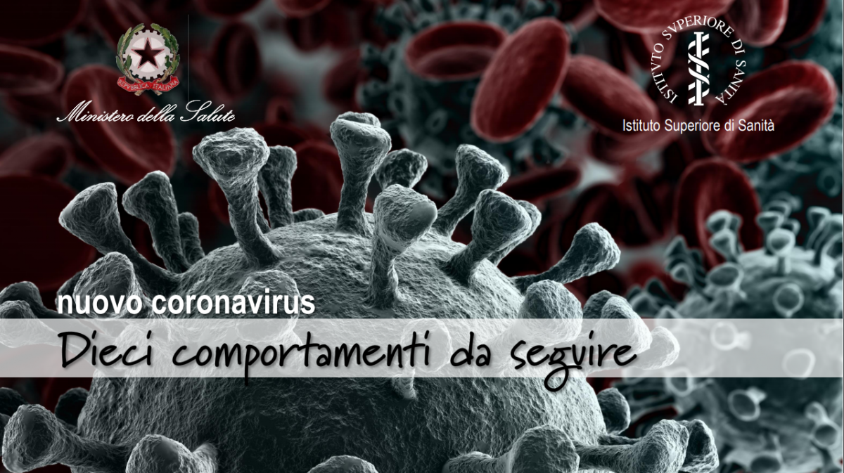 banner pieghevole coronavirus